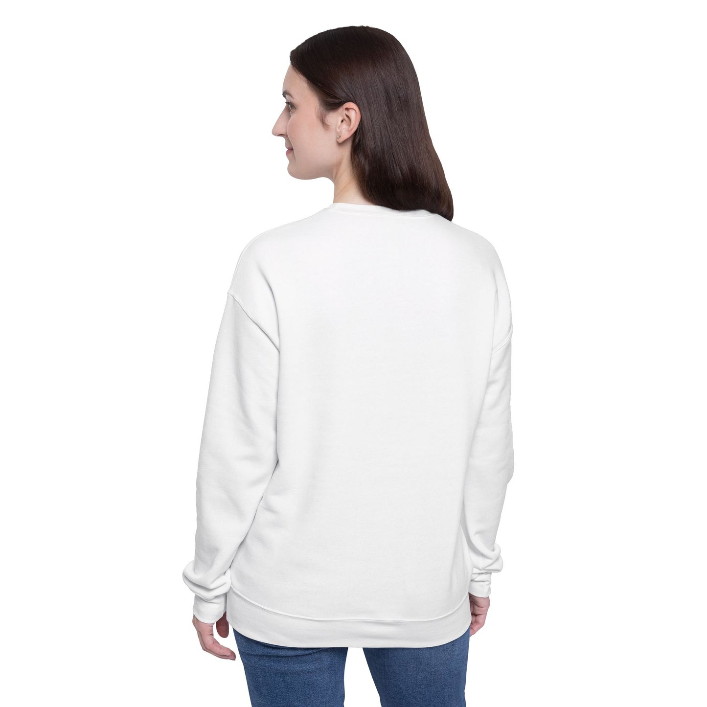 SOFT FLEECE Smart Moms Logo Unisex Drop Shoulder Sweatshirt