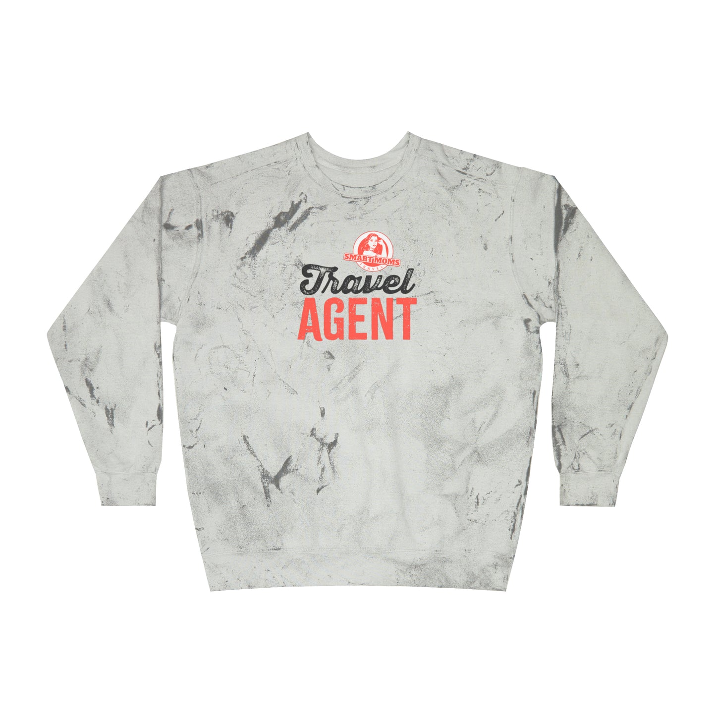 Unisex Color Blast Crewneck Sweatshirt
