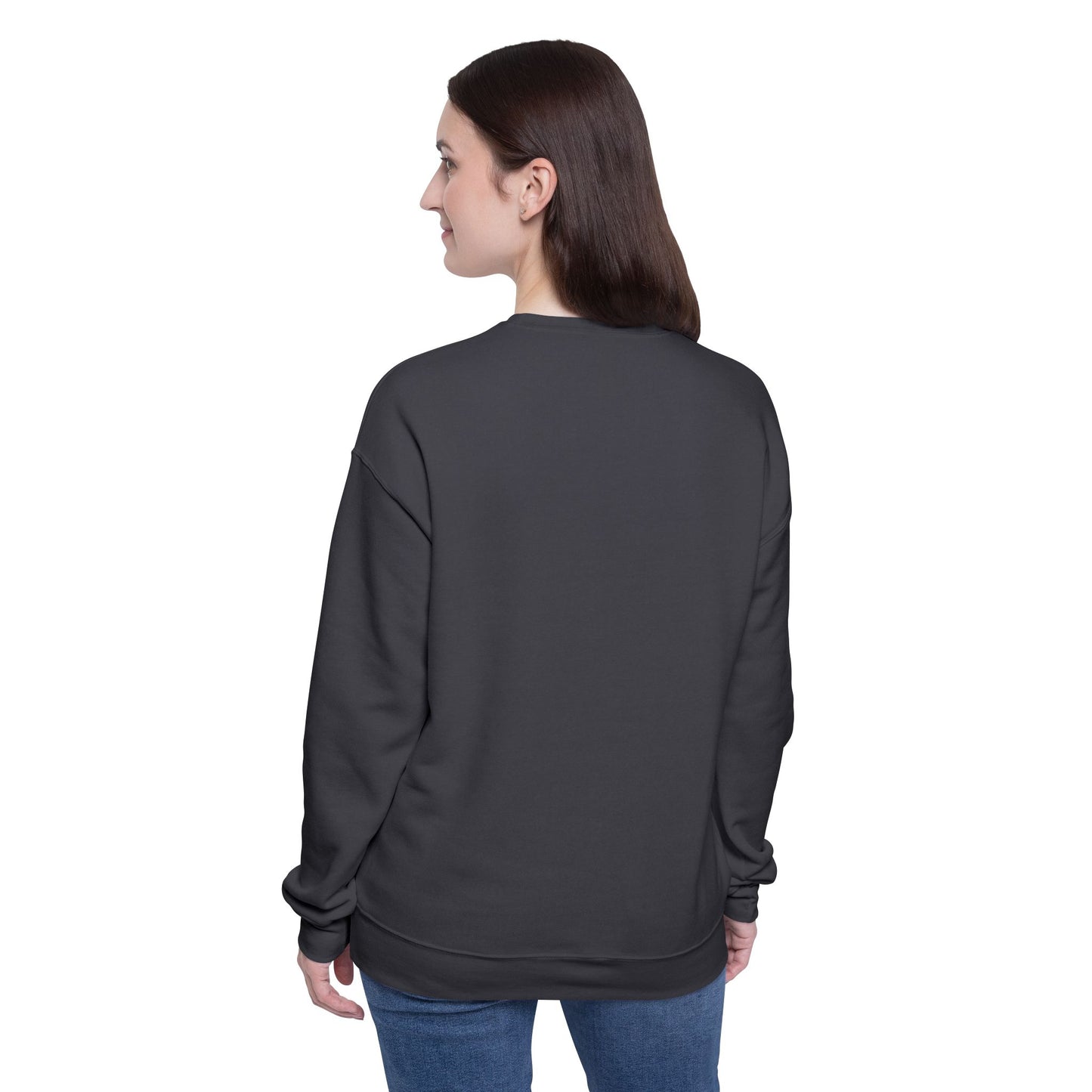 SOFT FLEECE Smart Moms Logo Unisex Drop Shoulder Sweatshirt