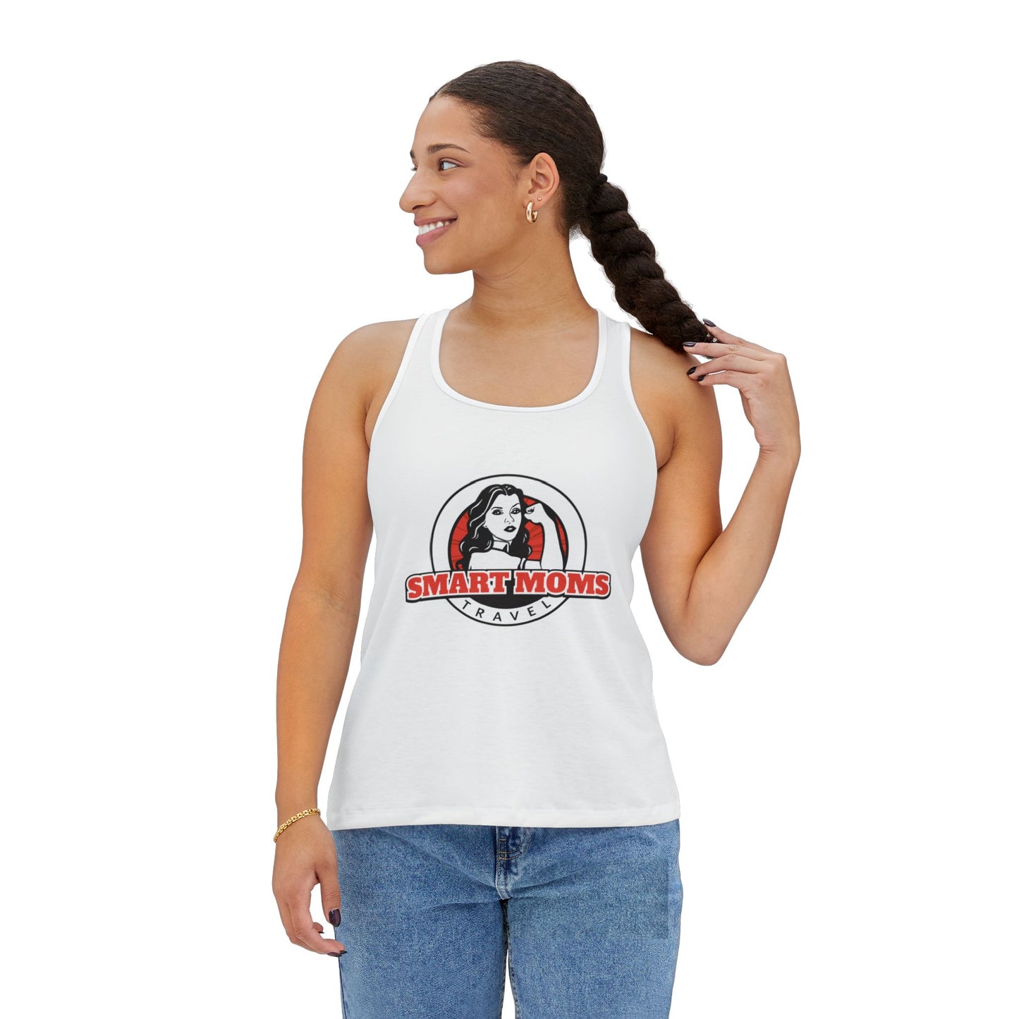 Smart Moms Travel Women's Tank Top - Perfect for Adventurous Moms