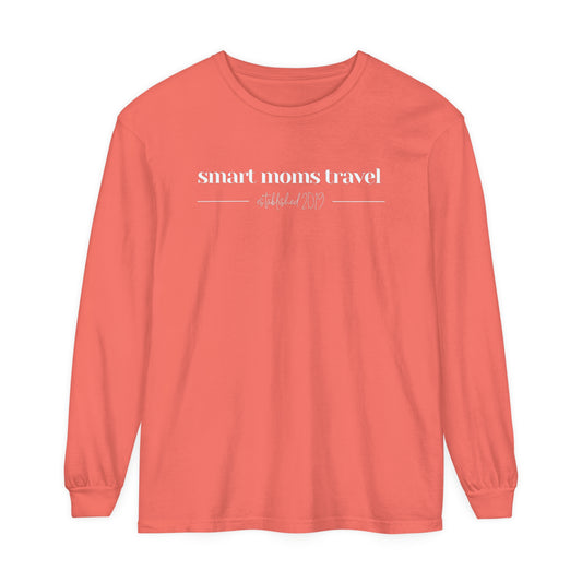 Unisex Garment-dyed Long Sleeve T-Shirt
