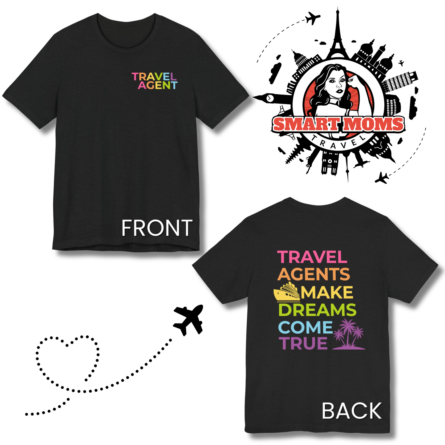 Travel Agent - Dreams Come True Tee