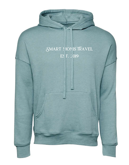 Simple Logo Sponge Fleece Pullover Hoodie