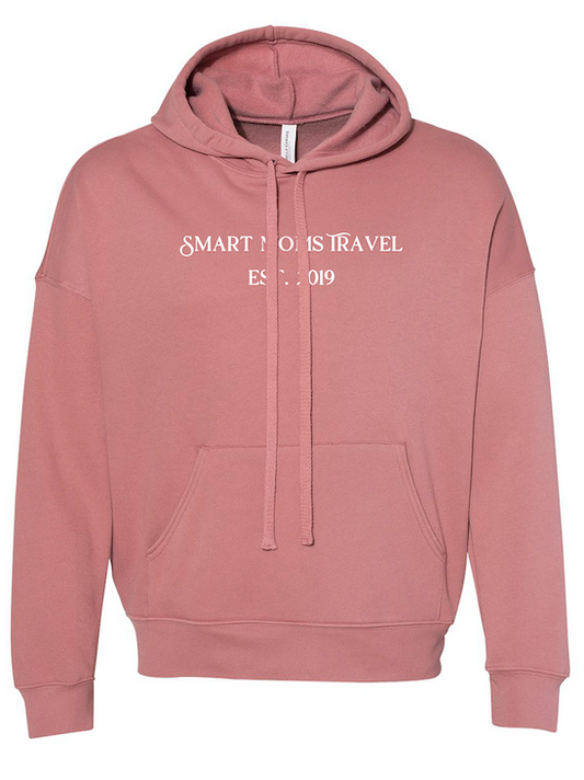 Simple Logo Sponge Fleece Pullover Hoodie