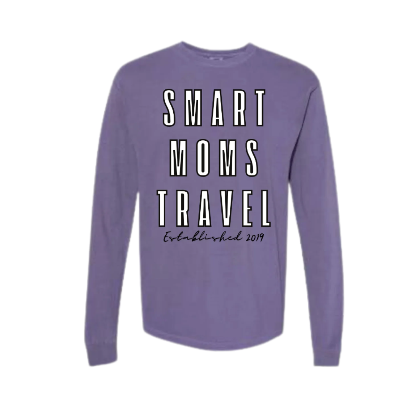 Stacked design Long Sleeved Comfort Colors