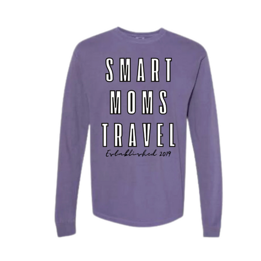 Stacked design Long Sleeved Comfort Colors