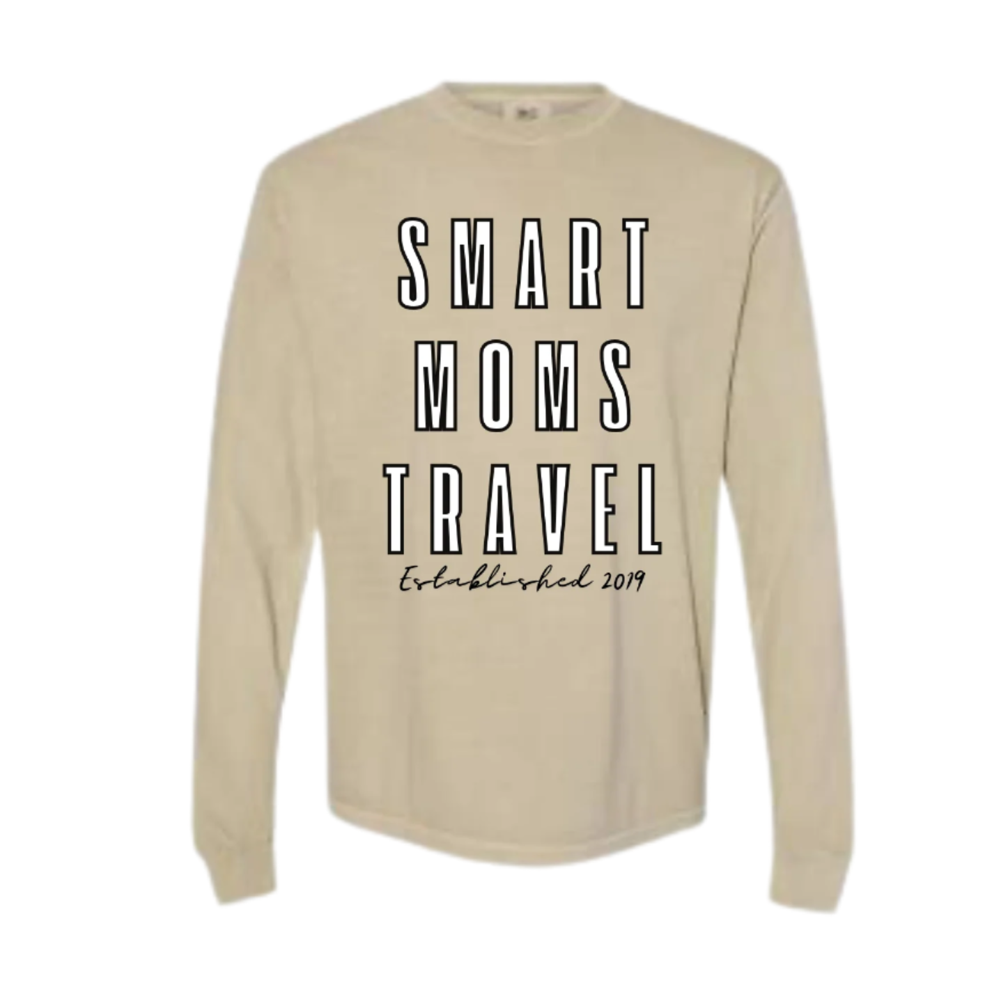 Stacked design Long Sleeved Comfort Colors